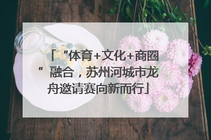 “体育+文化+商圈”融合，苏州河城市龙舟邀请赛向新而行