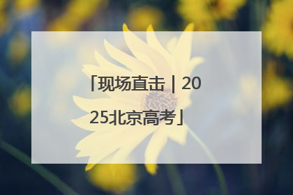 现场直击｜2025北京高考