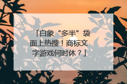 白象“多半”袋面上热搜！商标文字游戏何时休？