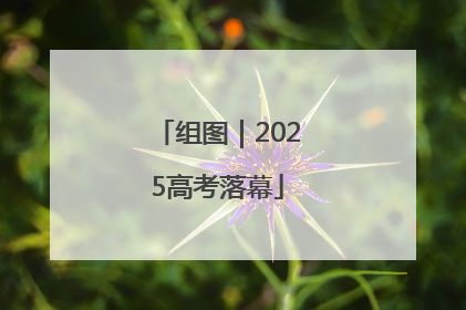 组图｜2025高考落幕