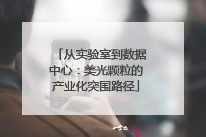 从实验室到数据中心：美光颗粒的产业化突围路径