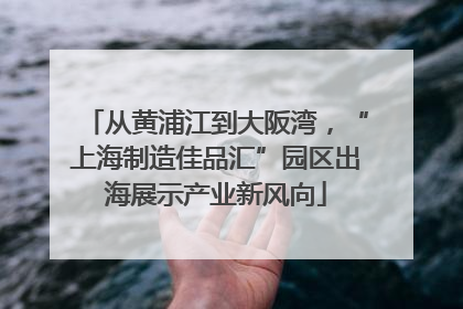 从黄浦江到大阪湾，“上海制造佳品汇”园区出海展示产业新风向