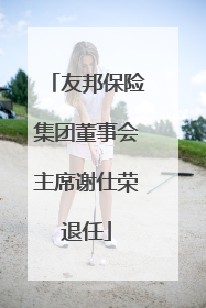 友邦保险集团董事会主席谢仕荣退任