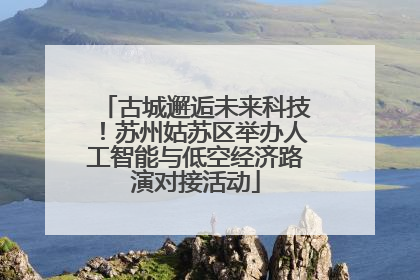 古城邂逅未来科技！苏州姑苏区举办人工智能与低空经济路演对接活动