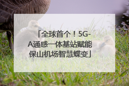 全球首个！5G-A通感一体基站赋能保山机场智慧蝶变