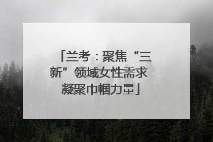 兰考：聚焦“三新”领域女性需求 凝聚巾帼力量