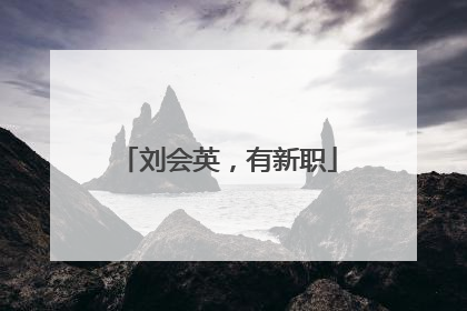 刘会英，有新职