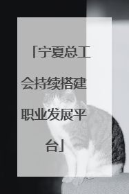 宁夏总工会持续搭建职业发展平台