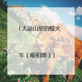 大凉山里的慢火车（暖相册）