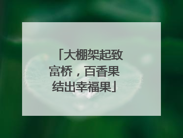 大棚架起致富桥，百香果结出幸福果
