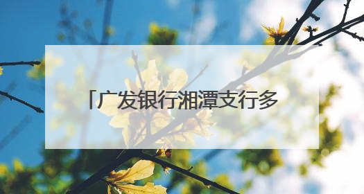 广发银行湘潭支行多措并举普及金融知识 守护市民“钱袋子”与“信用未来”