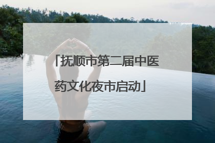 抚顺市第二届中医药文化夜市启动