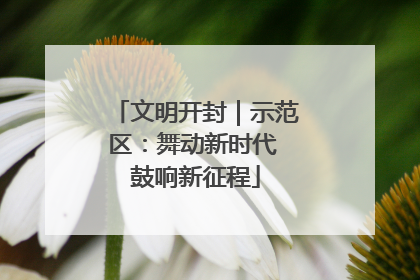 文明开封｜示范区：舞动新时代 鼓响新征程