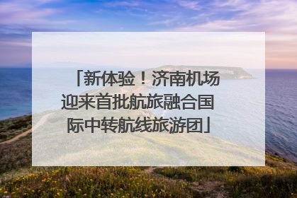 新体验！济南机场迎来首批航旅融合国际中转航线旅游团