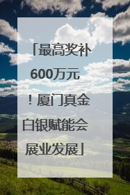 最高奖补600万元！厦门真金白银赋能会展业发展