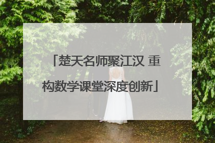 楚天名师聚江汉 重构数学课堂深度创新