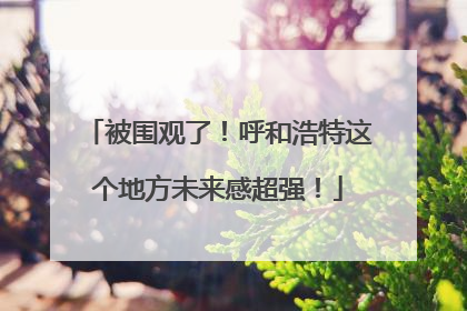 被围观了！呼和浩特这个地方未来感超强！