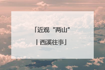 近观“两山”丨西溪往事