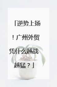 逆势上扬！广州外贸凭什么越战越猛？