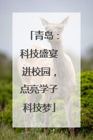 青岛：科技盛宴进校园，点亮学子科技梦