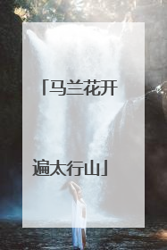 马兰花开遍太行山