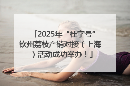 2025年“桂字号”钦州荔枝产销对接（上海）活动成功举办！